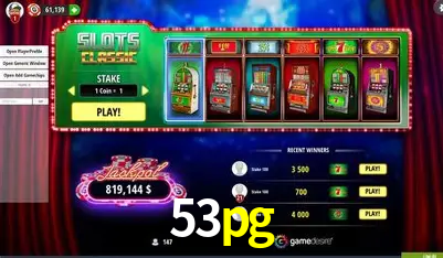 Descubra o Mundo do Cassino Online com 53pg